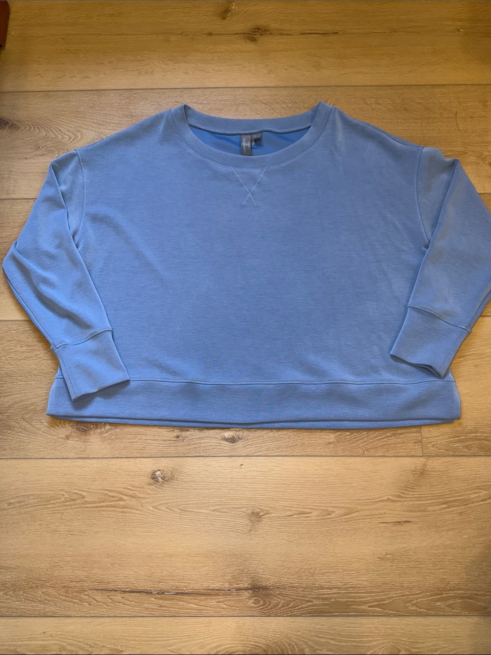 Sweaty Betty Blue Sand Wash Sweatshirt Active